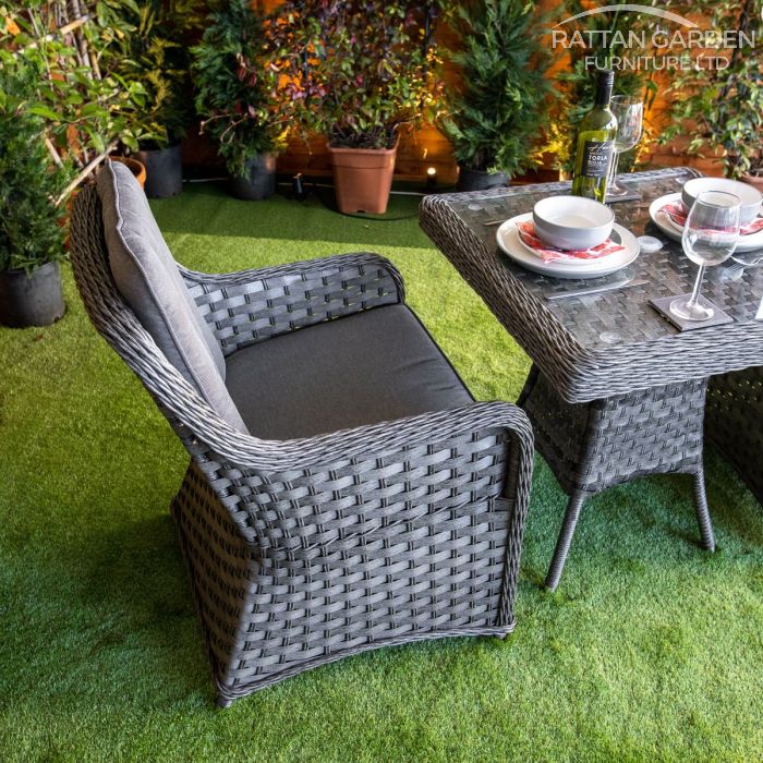 Rattan Serena Vienna Square Bistro Set