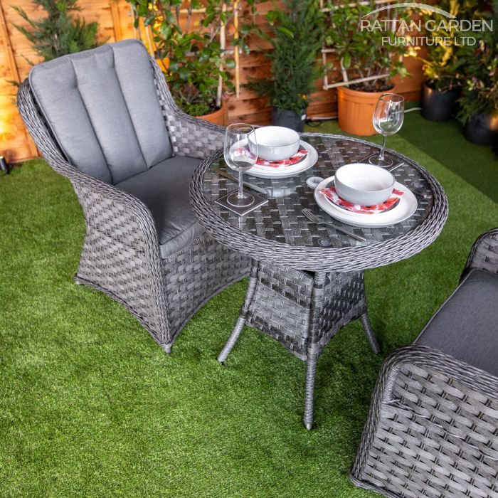 Rattan Serena Vienna Round Bistro Set