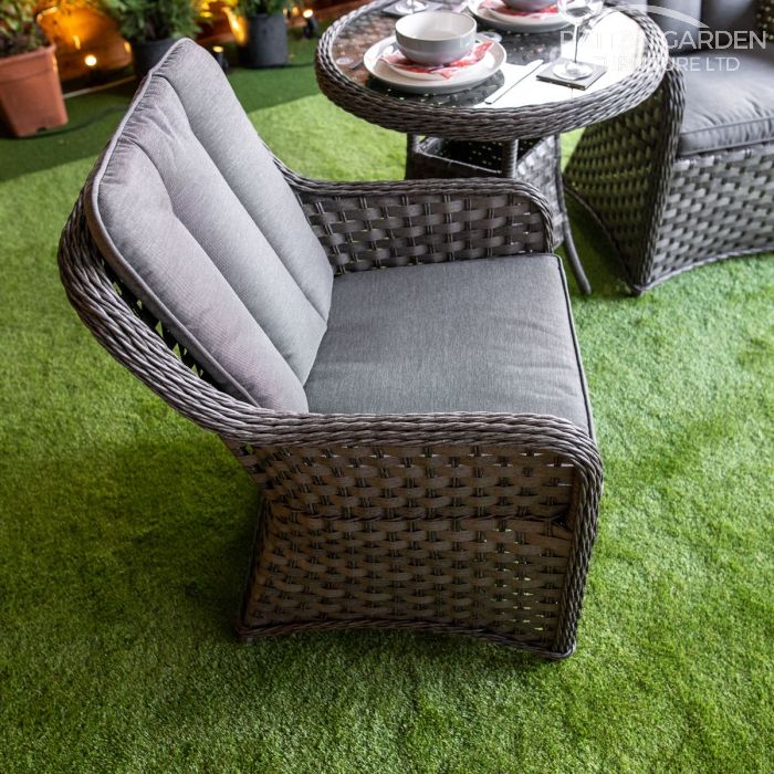 Rattan Serena Vienna Round Bistro Set