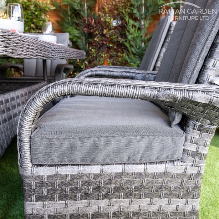 Rattan Serena Tokyo Rectangular 6 Seat Dining Set