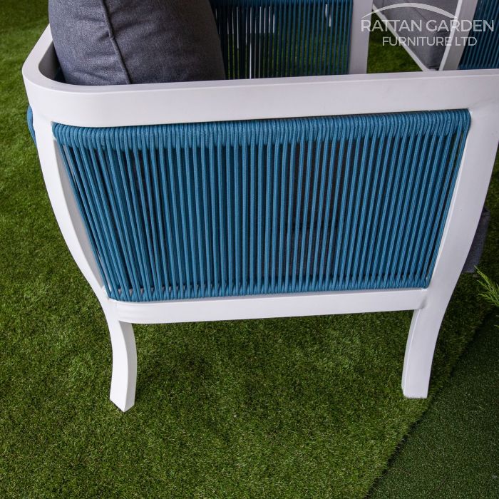 Rattan Lamia 4 Seat 4 Piece Rattan Sofa Set With Coffee Table