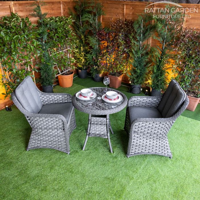 Rattan Serena Vienna Round Bistro Set