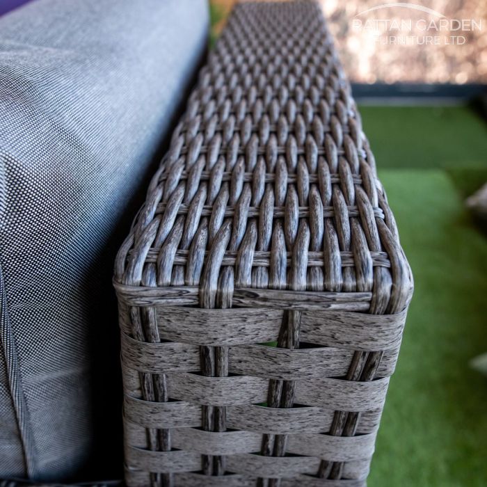 Serena Winchester Square Rising Table Rattan Corner Set