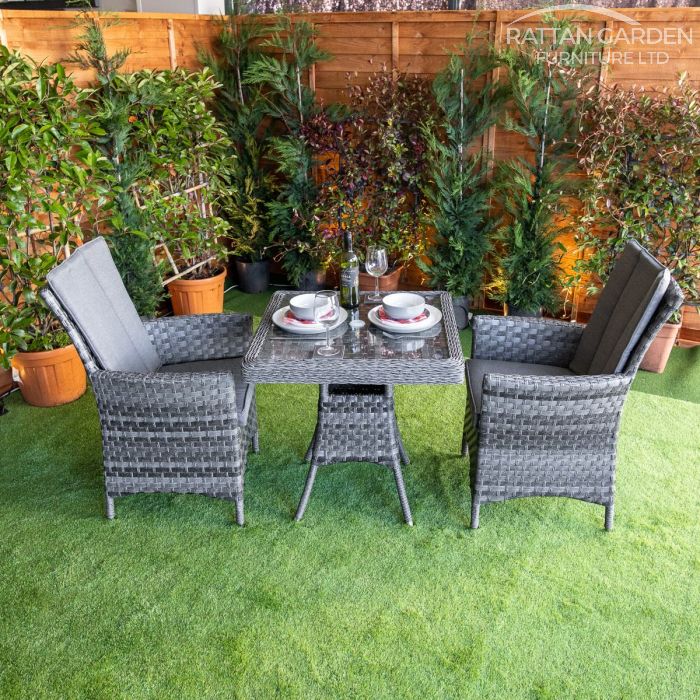 Rattan Serena Atlanta Square Bistro Set