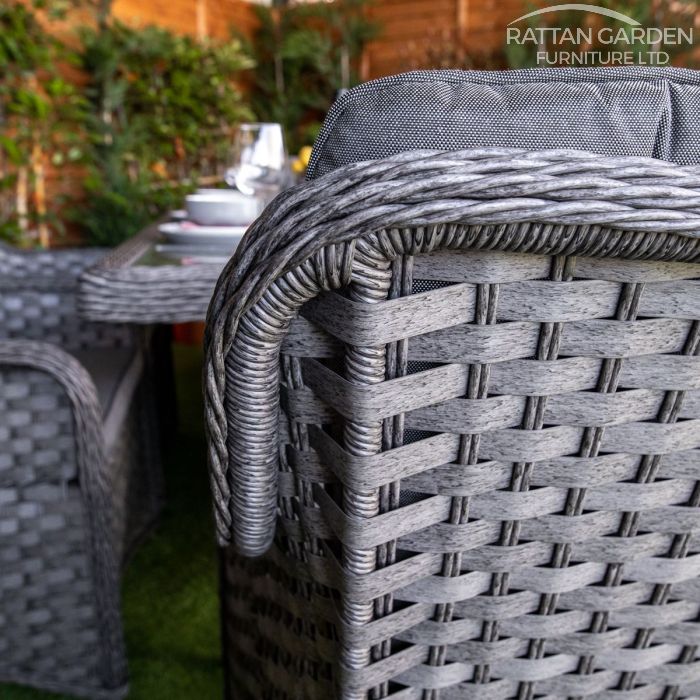 Rattan Serena Vienna Rectangular 6 Seat Dining Set