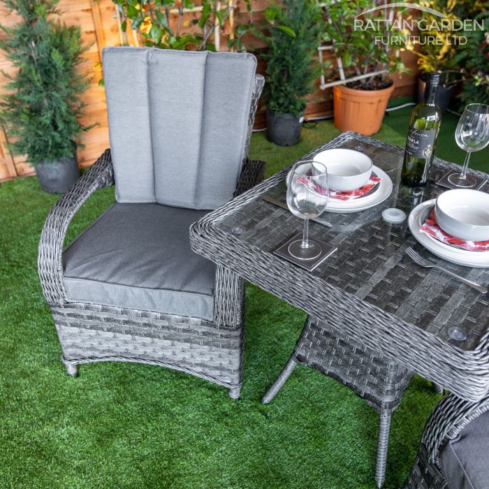 Serena Tokyo Square Rattan Bistro Set