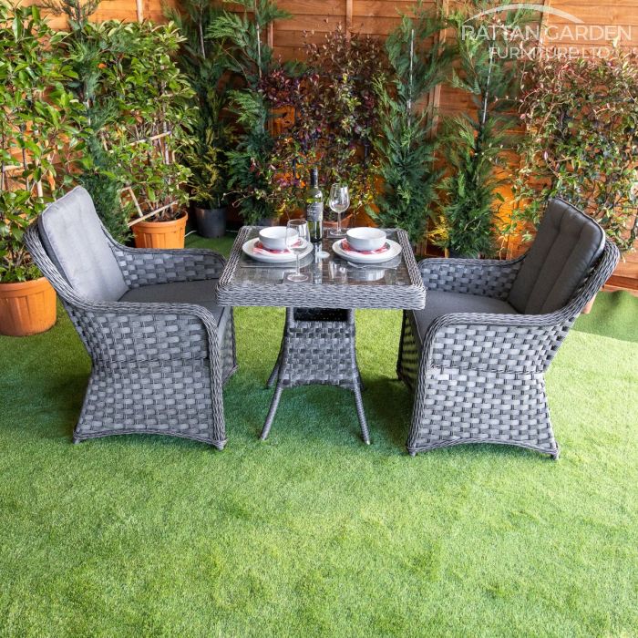 Rattan Serena Vienna Square Bistro Set