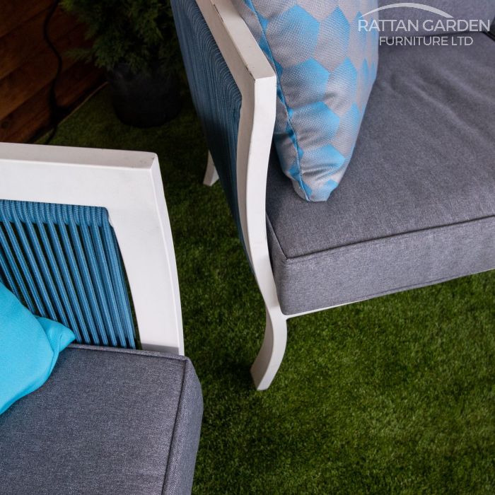 Rattan Lamia 4 Seat 4 Piece Rattan Sofa Set With Coffee Table
