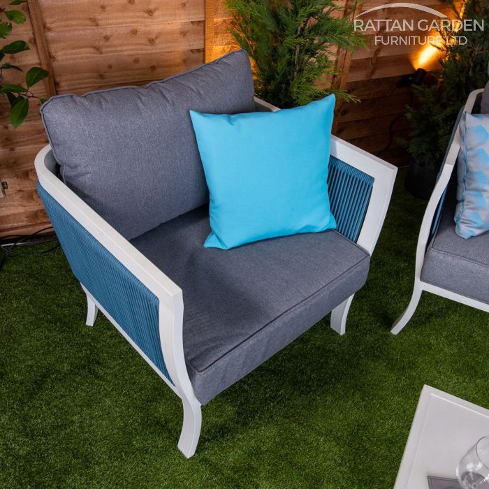 Rattan Lamia 4 Seat 4 Piece Rattan Sofa Set With Coffee Table