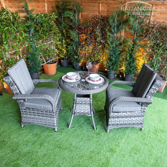 Rattan Serena Tokyo Round Bistro Set