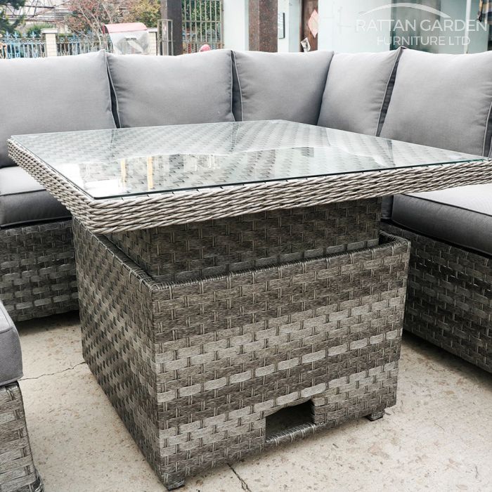 Serena Ciara Rising Table Rattan Corner Set