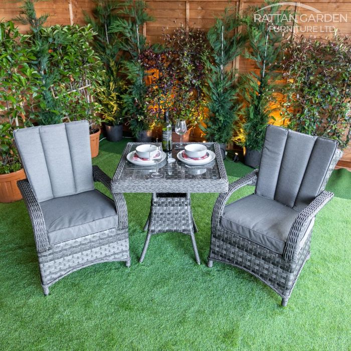 Serena Tokyo Square Rattan Bistro Set