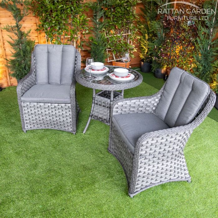 Rattan Serena Vienna Round Bistro Set