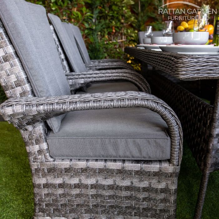 Rattan Serena Tokyo Rectangular 8 Seat Dining Set