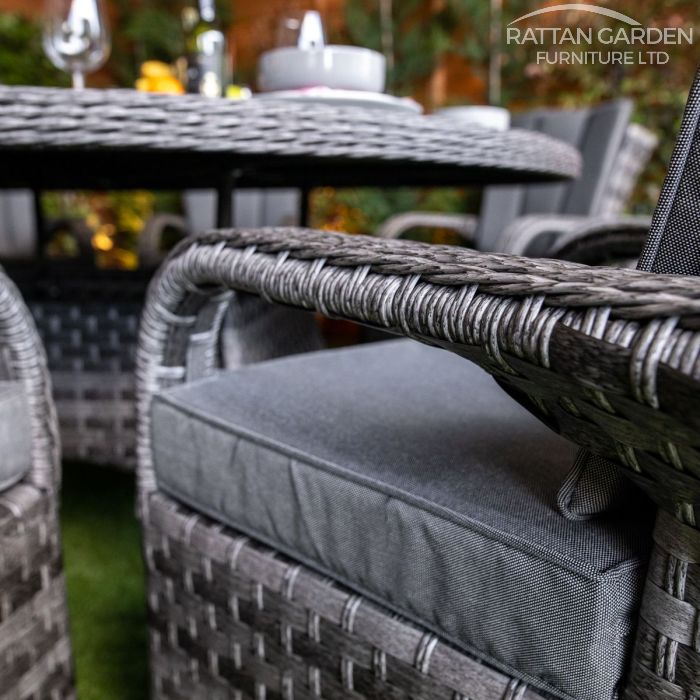 Rattan Serena Tokyo Round 8 Seat Dining Set