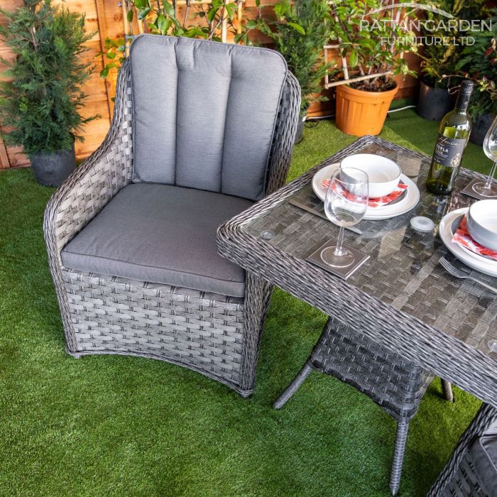 Rattan Serena Vienna Square Bistro Set