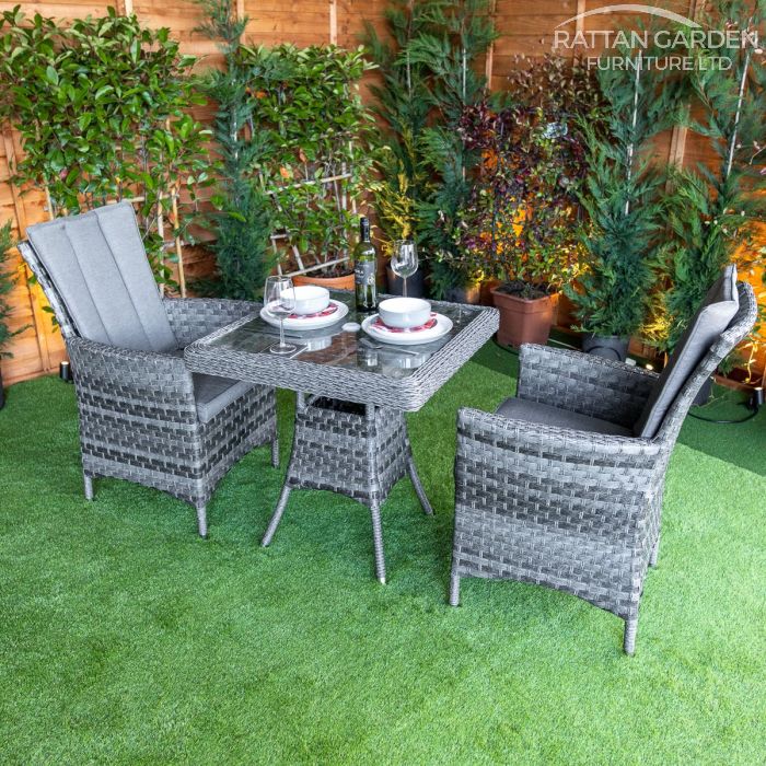 Rattan Serena Atlanta Square Bistro Set