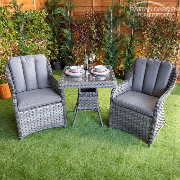 Rattan Serena Vienna Square Bistro Set
