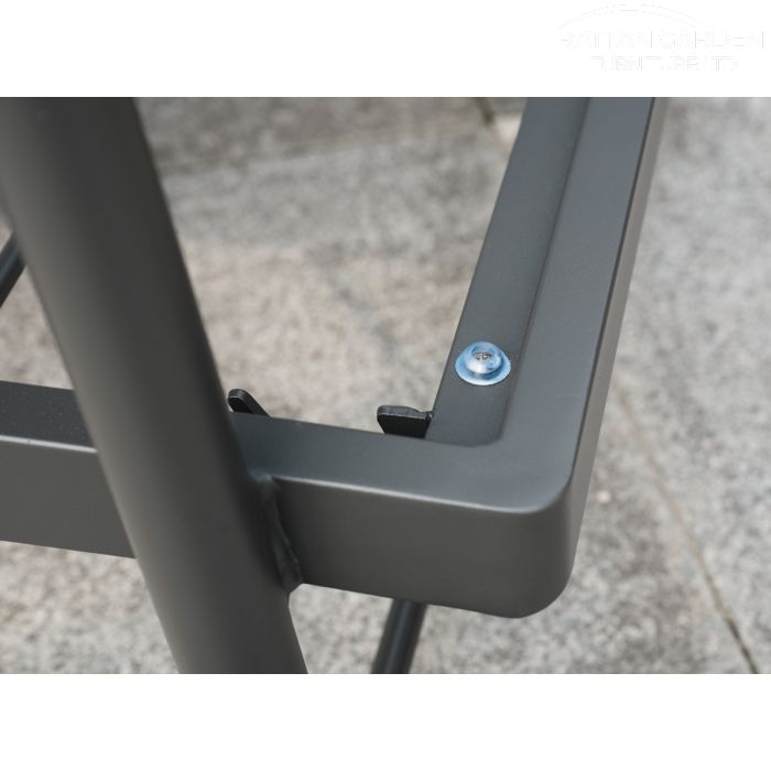 Brabazon Aluminium Sun Lounger with Side Table