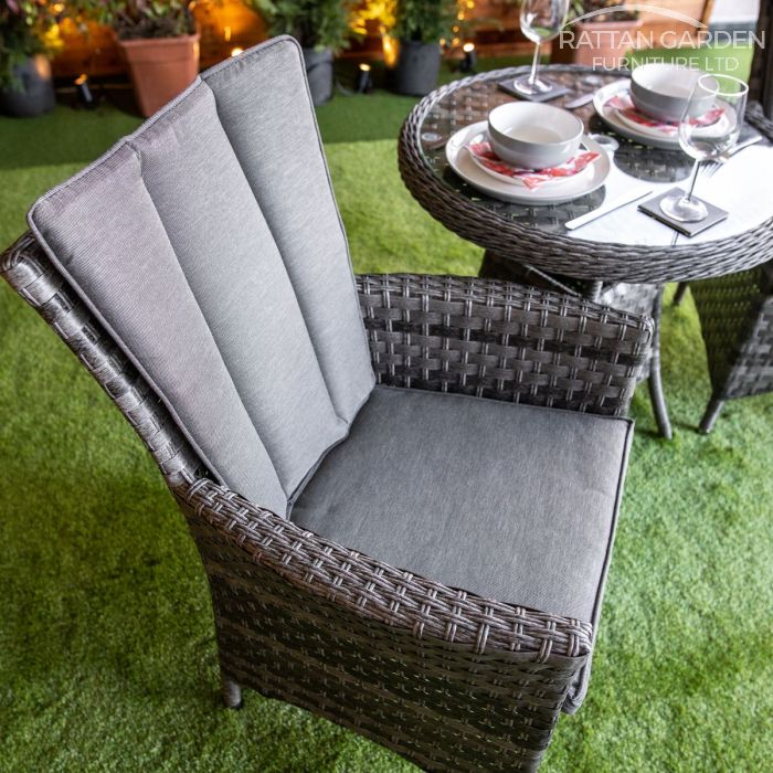 Rattan Serena Atlanta Round Bistro Set