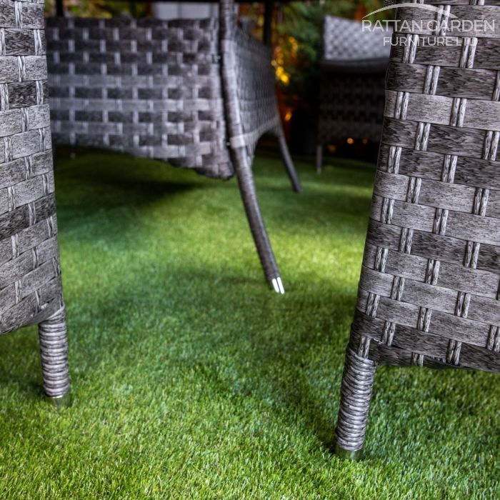 Rattan Serena Atlanta Round 8 Seat Dining Set