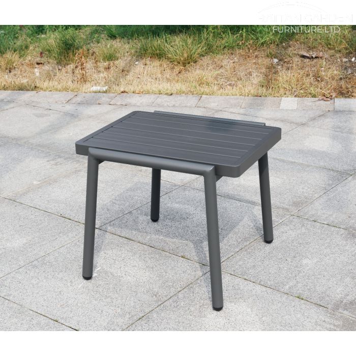 Brabazon Aluminium Sun Lounger with Side Table