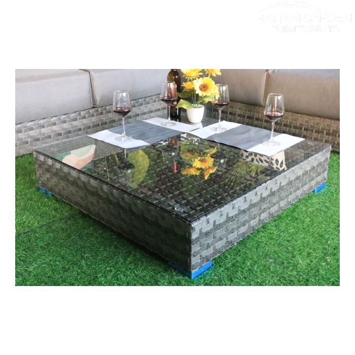 Prague Serena Rattan Corner Sofa Set