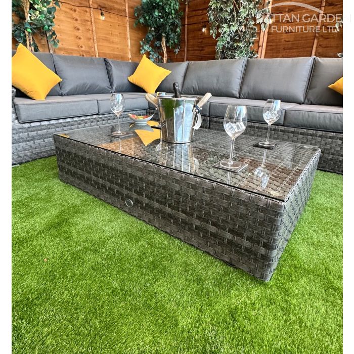 Serena Lisbon Corner Sofa Set with Coffee Table