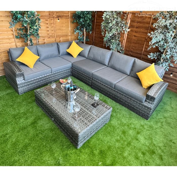 Serena Lisbon Corner Sofa Set with Coffee Table