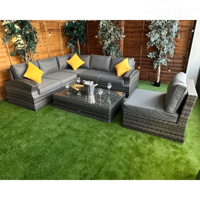 Serena Lisbon Corner Sofa Set with Coffee Table