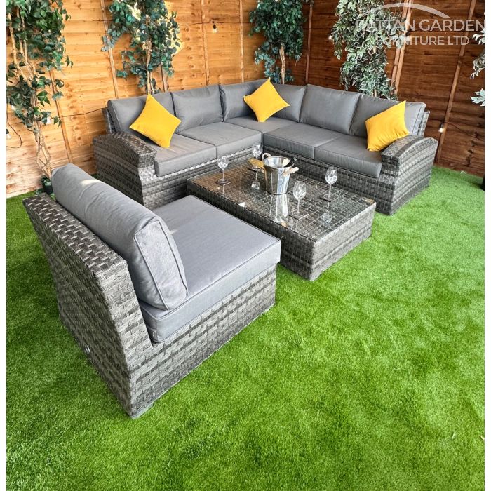Serena Lisbon Corner Sofa Set with Coffee Table
