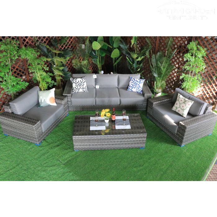 Serena Oslo Extra Large 5 Seat 4 Piece Sofa Set