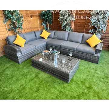 Serena Lisbon Corner Sofa Set with Coffee Table