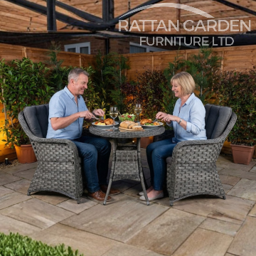 Rattan Serena Vienna Round Bistro Set
