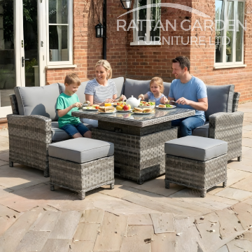 Serena Ciara Rising Table Rattan Corner Set